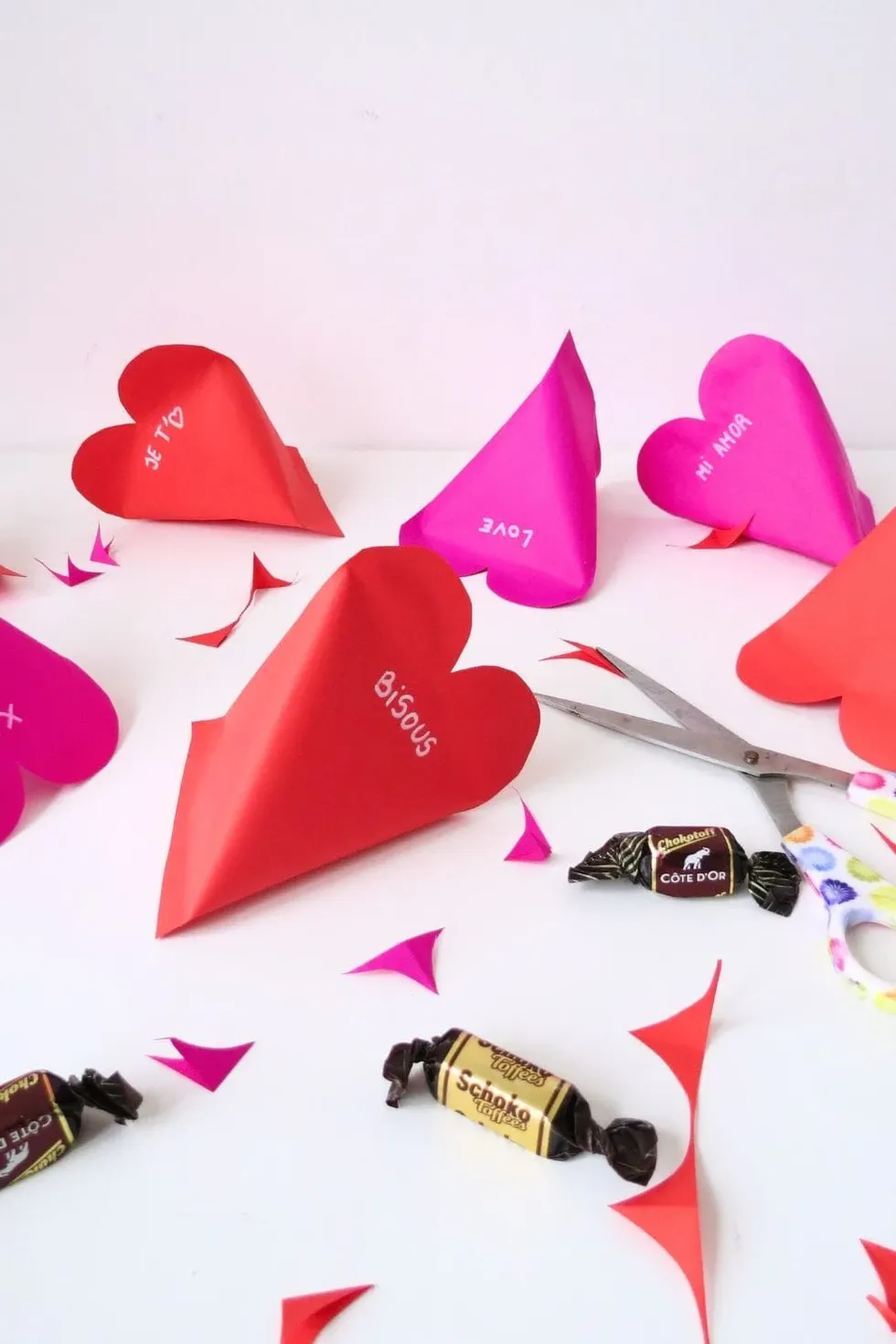 valentine's day heart gift box