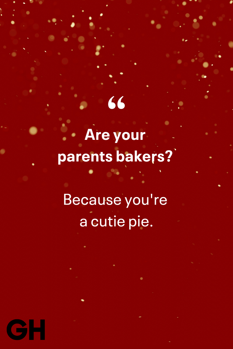 a playful pun about cuteness with a baking theme
