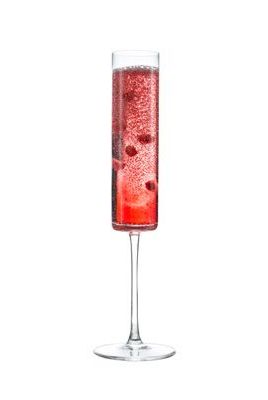 halloween cocktails — pomegranate royal