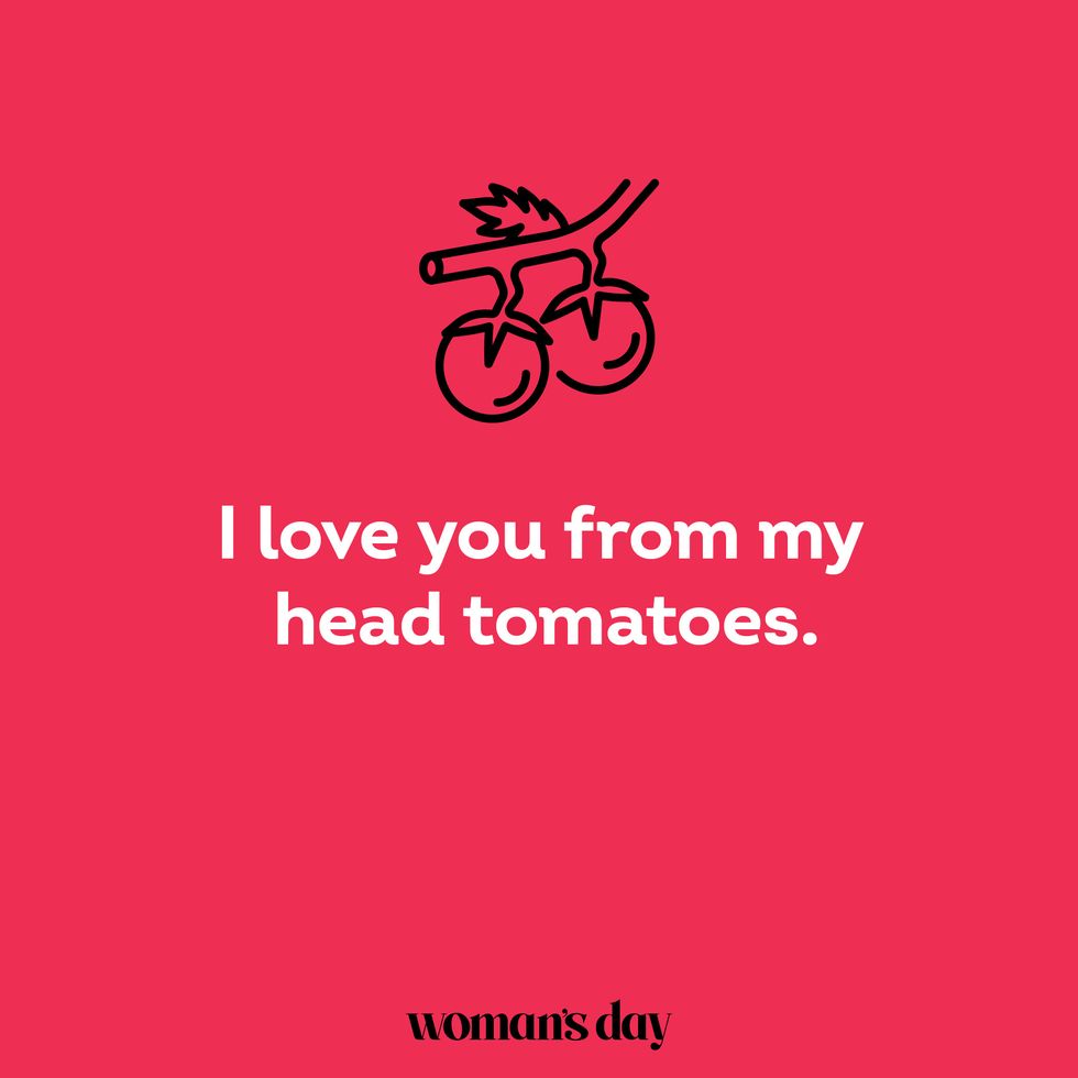 valentine's day food puns