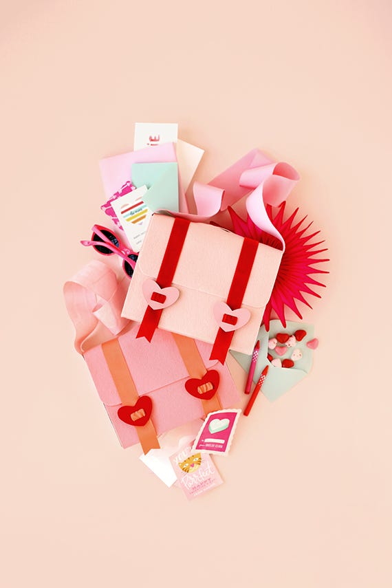 maletín diy para san valentín