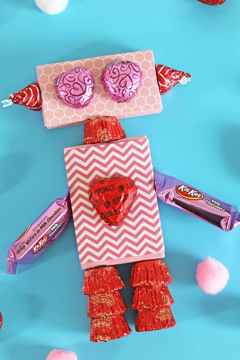 valentines crafts for kids robot