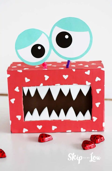 valentines day box ideas monster valentine box