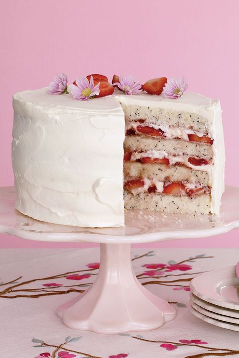 valentines day cakes cupcakes lemon poppy seed cake strawberry