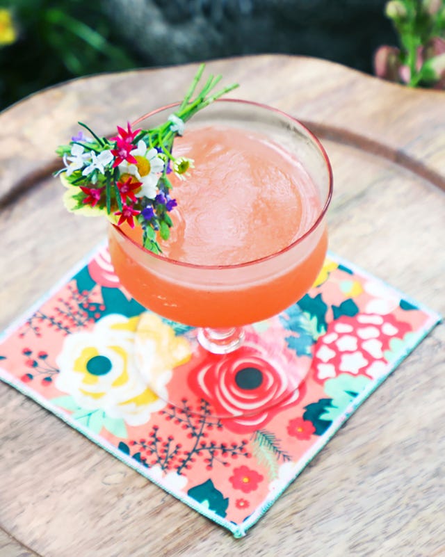 spring bouquet cocktail