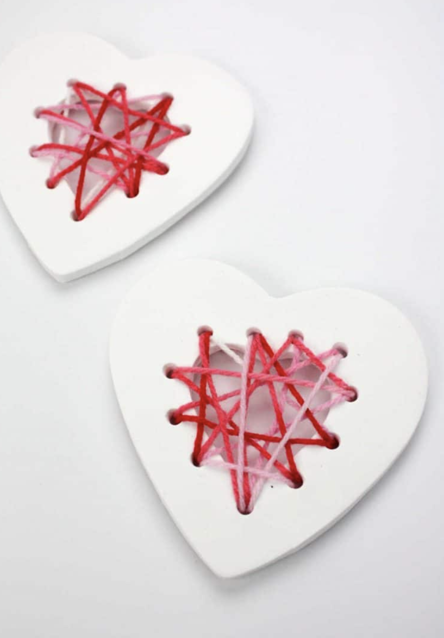Acrylic Heart Shape / Valentine's Day Decoration / Craft Red Heart / Blank  Hea