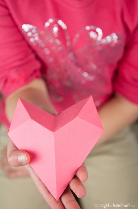 valentines day crafts for kids 3d heart