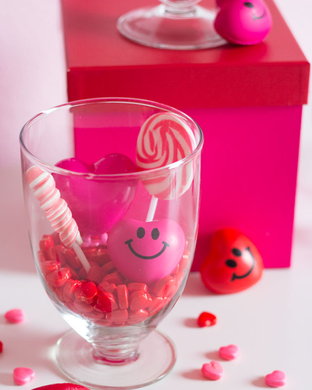 Valentine's Day Crafts Valentine's Day Candy Terrarium