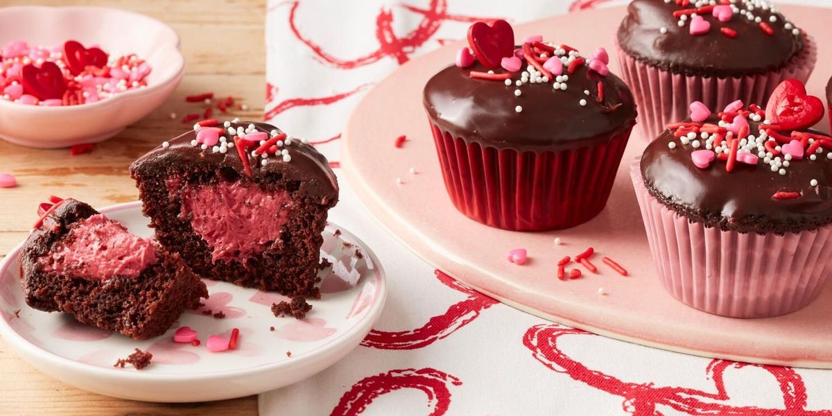50 Cute Valentine's Day Cupcakes - Valentine's Day Cupcake Ideas