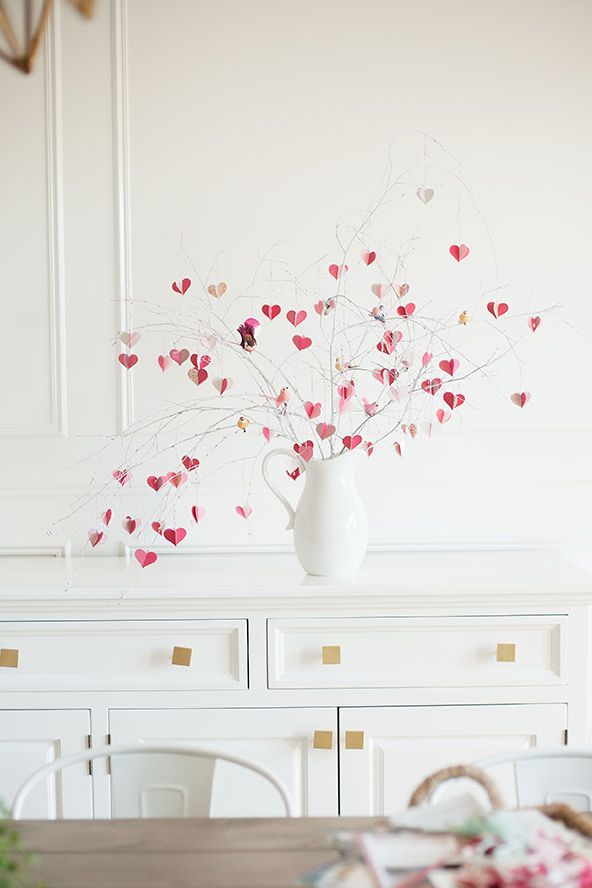 Valentine Centerpiece 11 Inch Valentines Day Decorations Heart Decor Cupid  Decor