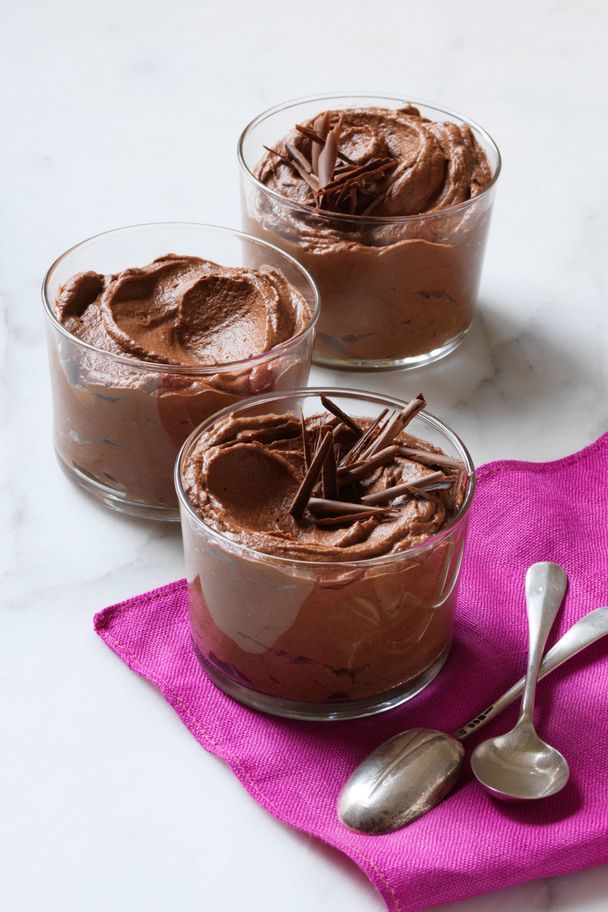 valentines day desserts double chocolate mocha mousse
