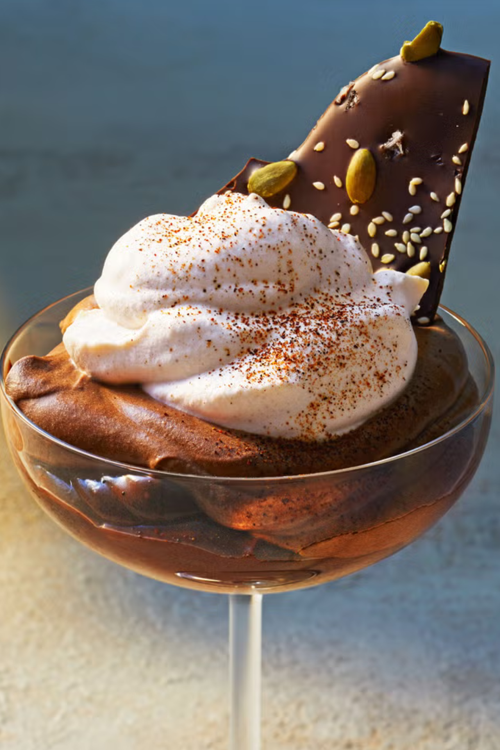 valentines day treats layered mexican hot chocolate pudding