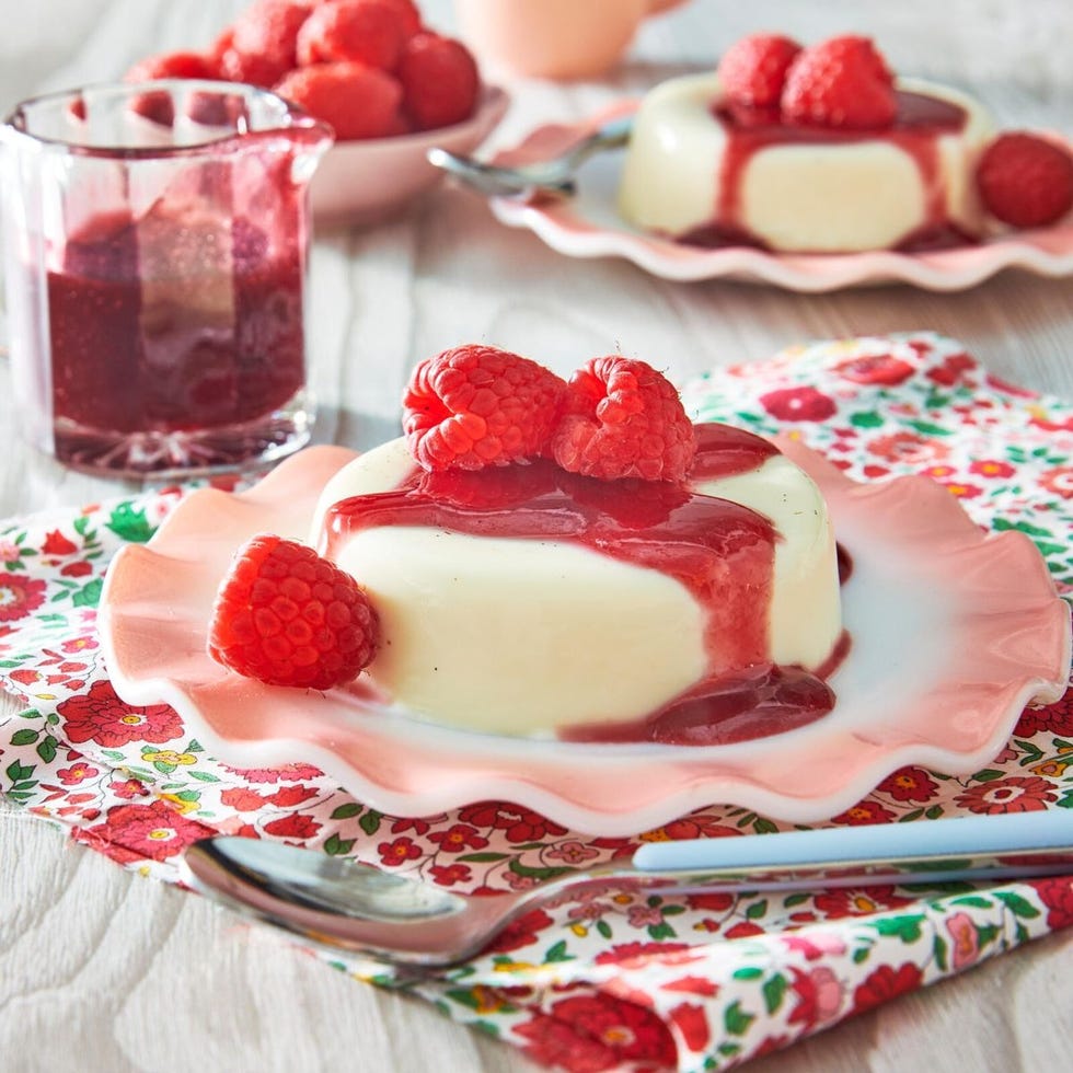 Valentine's Day Panna Cotta Desserts