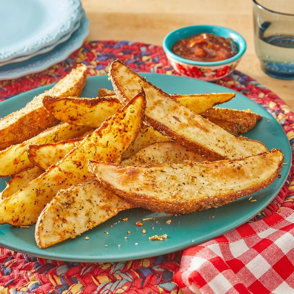 Air Fryer Parmesan Steak Fries