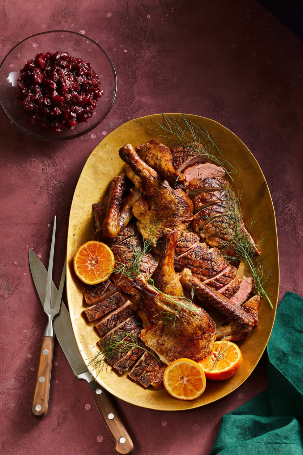 valentines day food five spice roast ducks