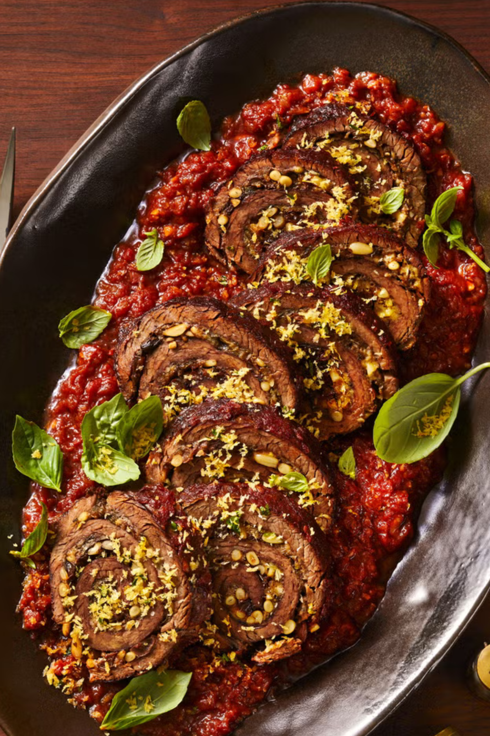valentines day food sicilian style braciole