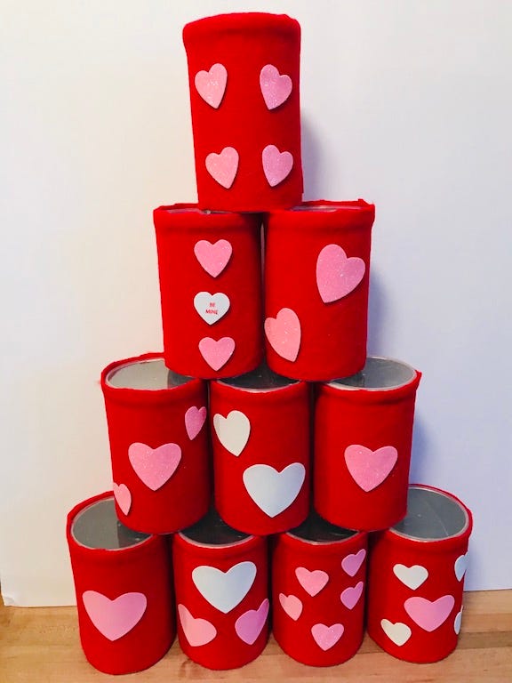 valentine's day game for kids  bowling