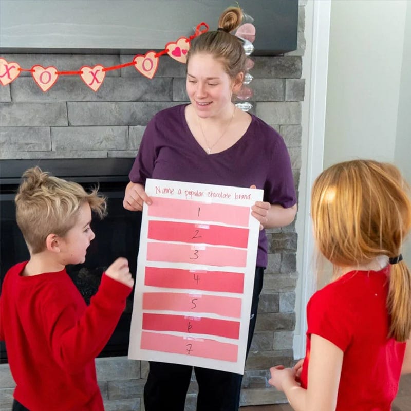 valentines day games  family feud