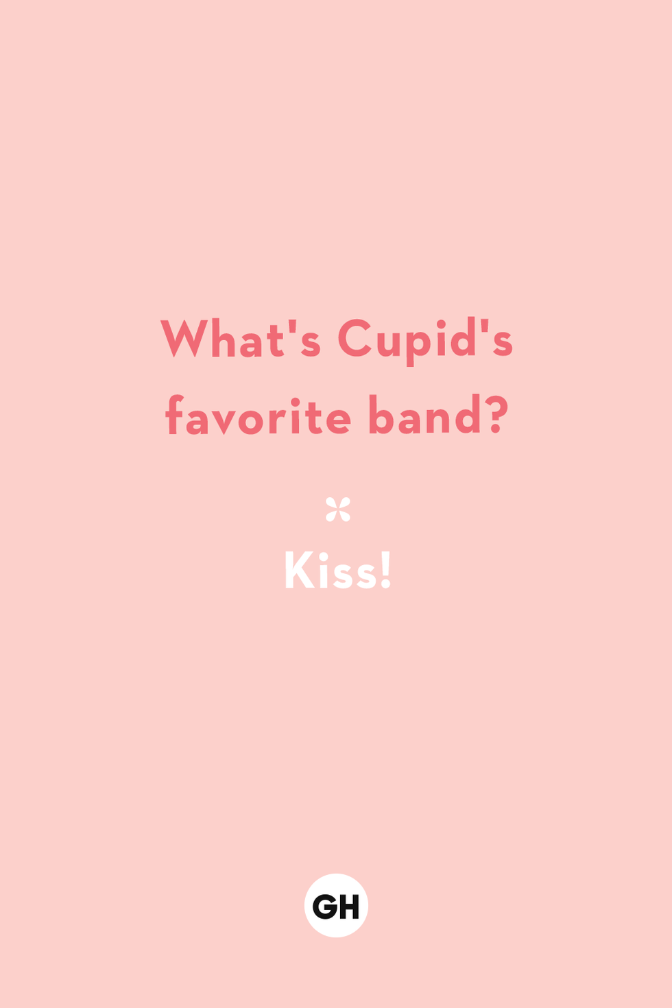 what's cupid's favorite band kiss