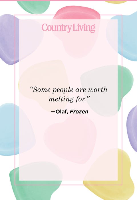 valentine's day love quote from frozen movie