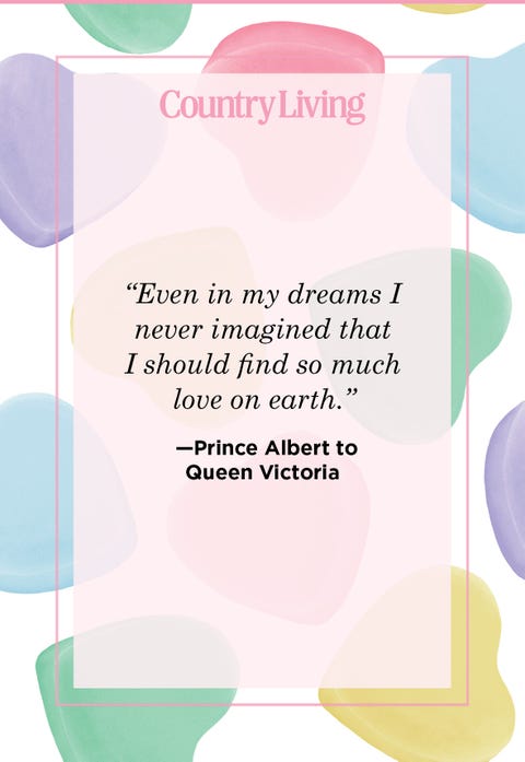 valentine's day love quote by prince albert