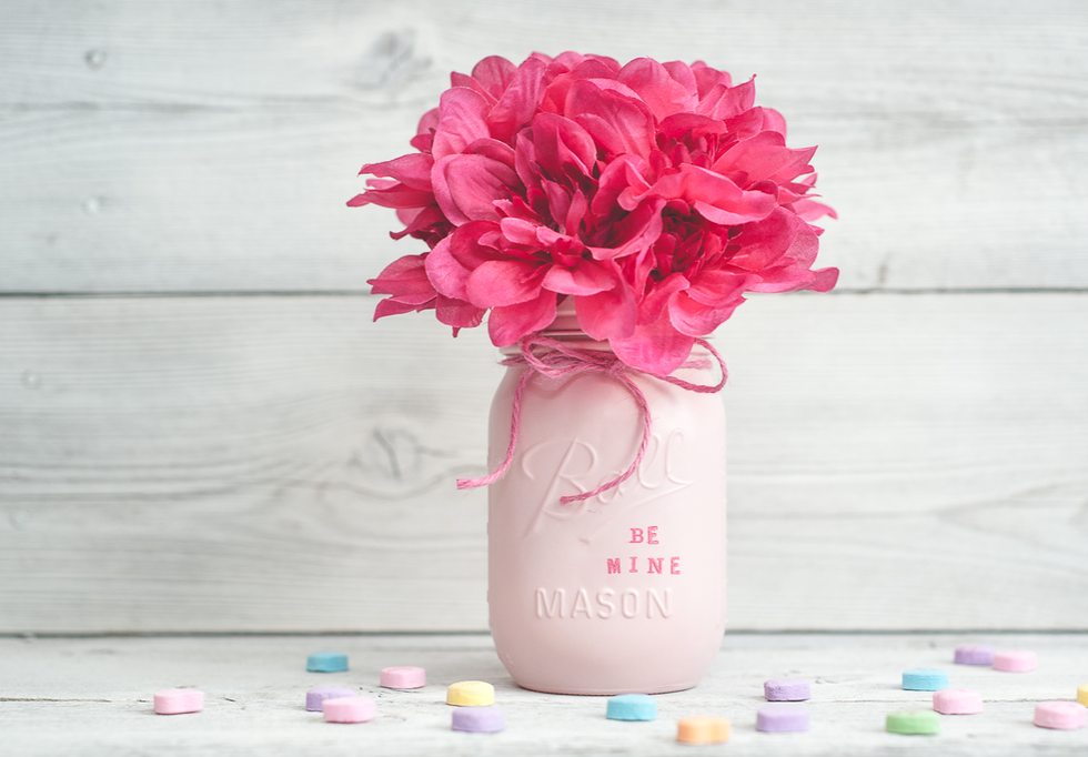 Mason Jar Valentine Ideas