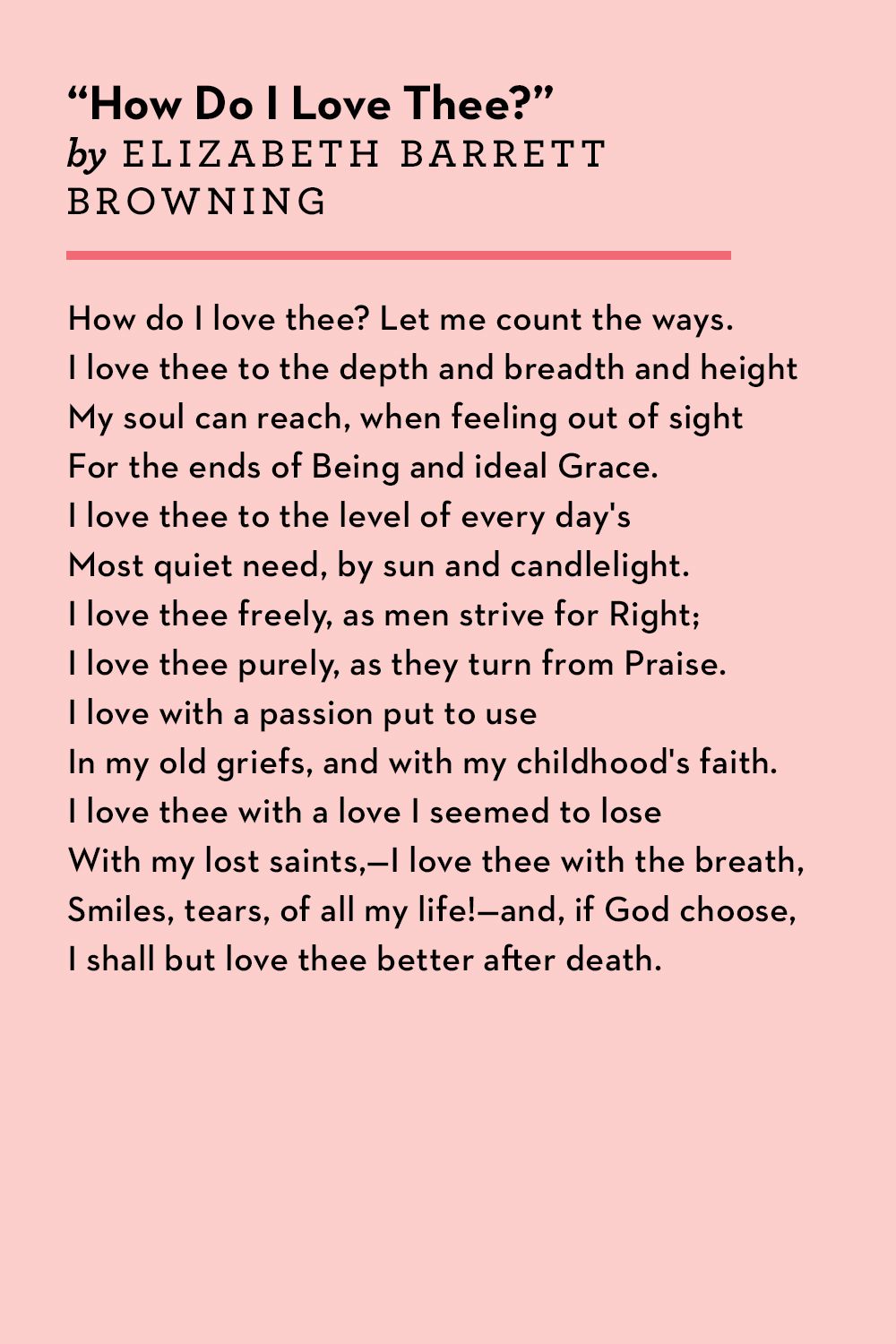 sonnet poems about love