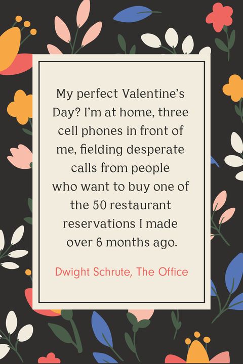 valentines day quote from dwight schrute