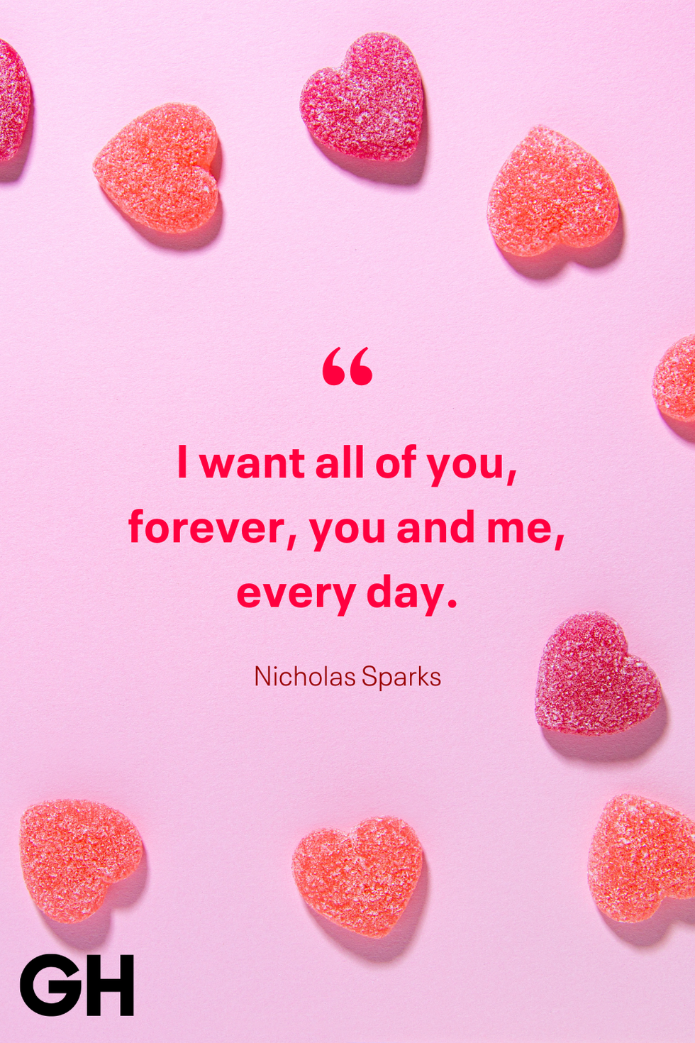 quote from nicholas sparks surrounded by heartshaped candies quote from nicholas sparks surrounded by heartshaped candies
