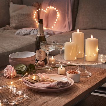 how to create the ultimate valentine's night at home