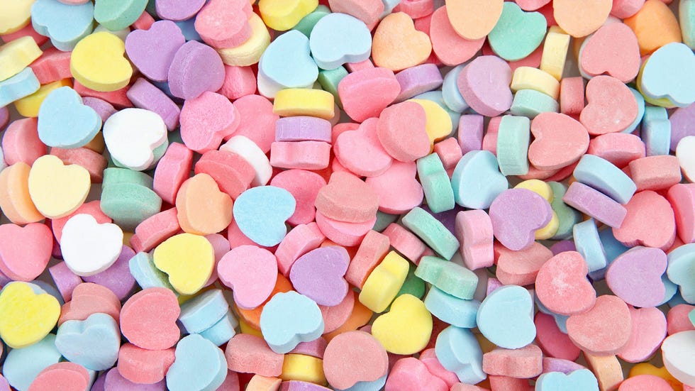 candy hearts valentines day zoom backgrounds