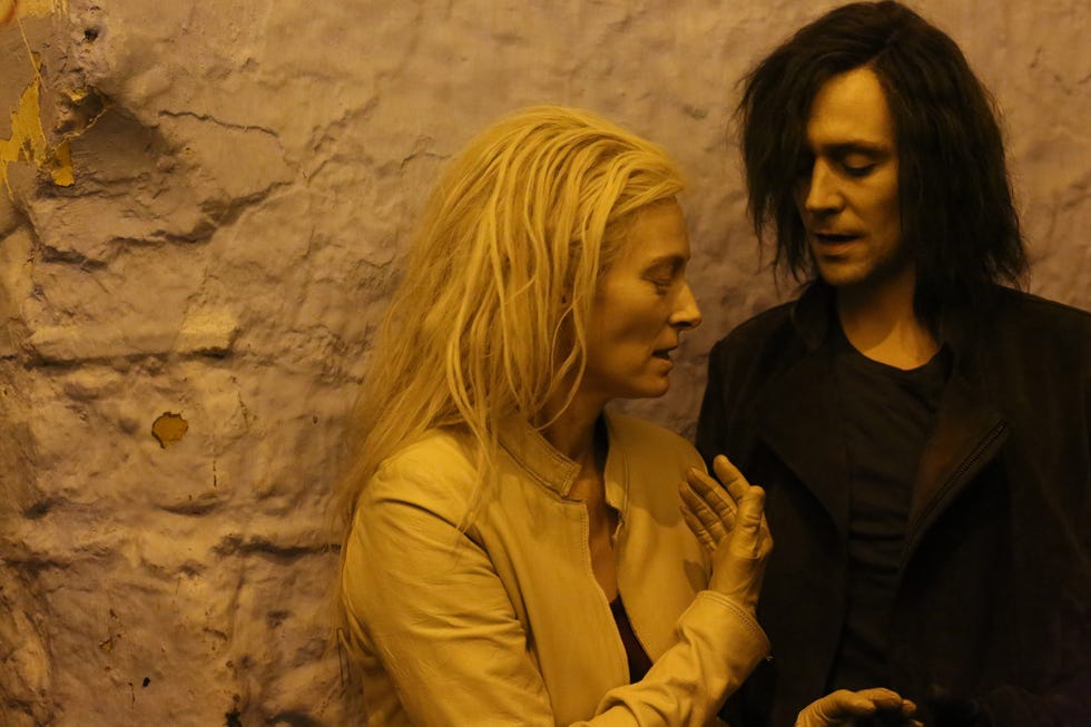 tilda swinton and tom hiddleston play married vampires in only lovers left alive, a good housekeeping pick for best valentine's day horror movies