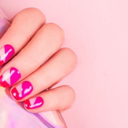 50 Fresh Nail Designs and Ideas to Inspire You  Fresh nails designs, Pink  clear nails, Pink nails