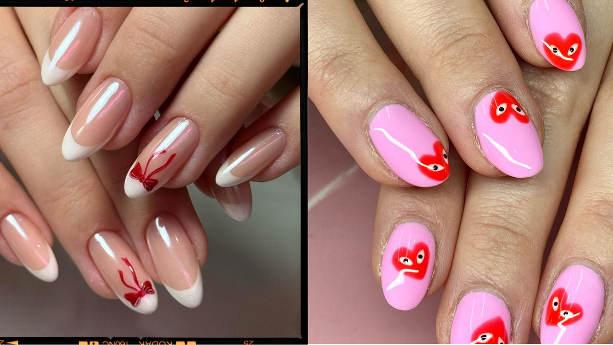 Valentine toes!  Toe nail designs, Stylish nails designs, Valentines nails
