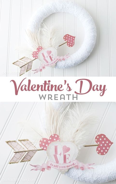 valentines wreaths vintage inspired lace wreath
