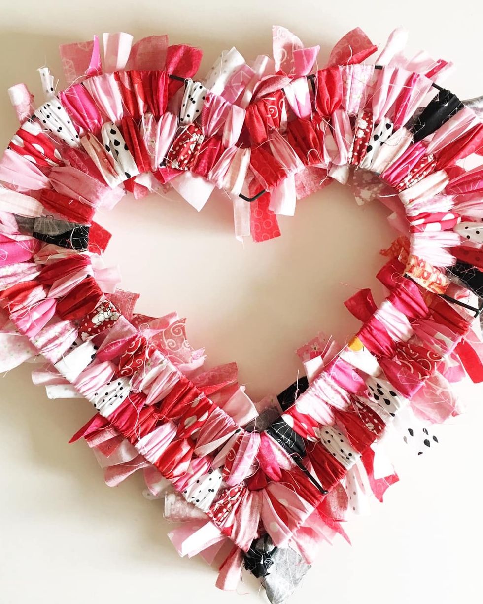 Valentines Wreath For Your Front Door - DIY Beautify - Creating Beauty at  Home