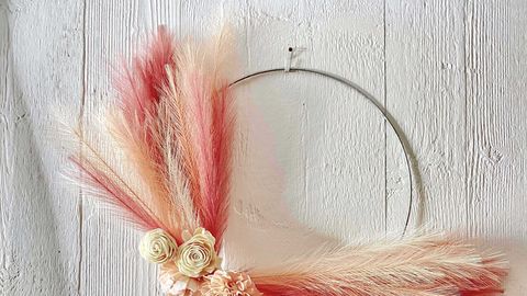 preview for How to DIY a Chic Valentine's Day Wreath