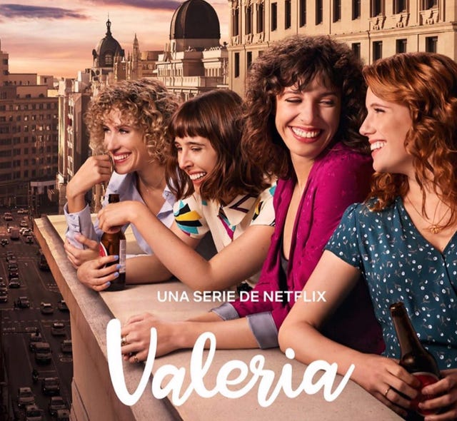 cartel de valeria, la nueva serie de netflix