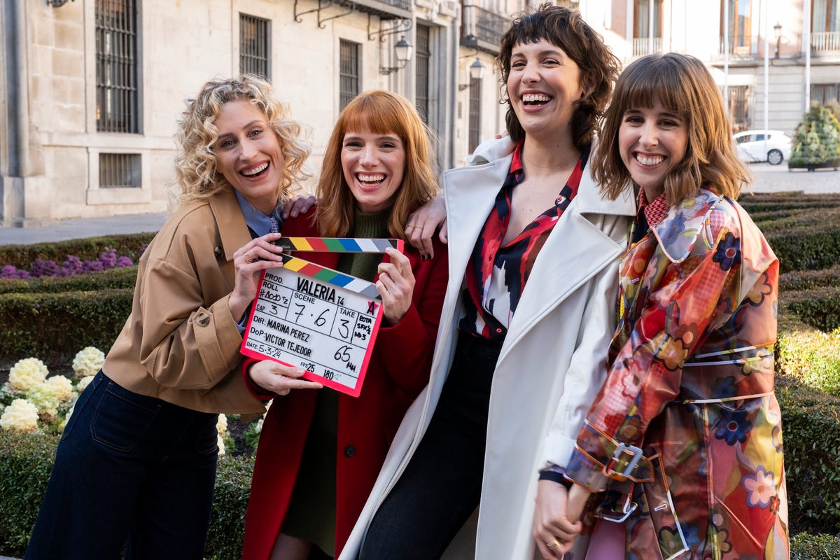 Las protagonistas de ‘Valeria’ y el amor: así lo ven Diana Gómez, Silma  López, Paula Malia y Teresa Riott