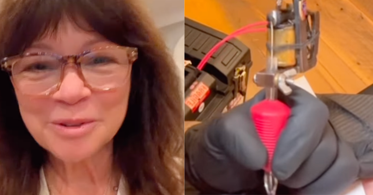 a person preparing a tattoo machine