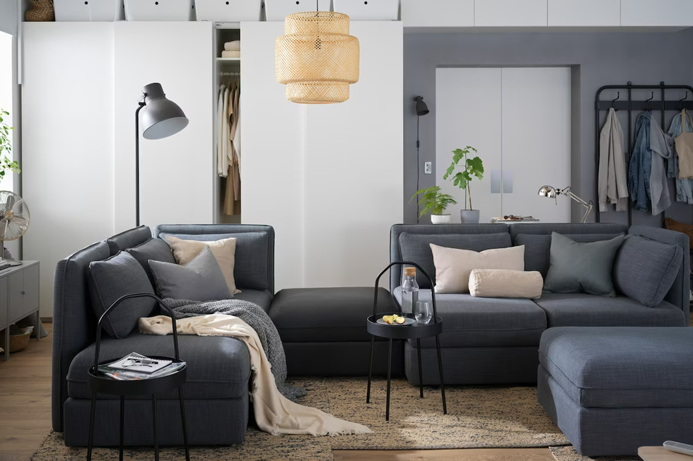 ESSEBODA patas para sofá, marrón - IKEA