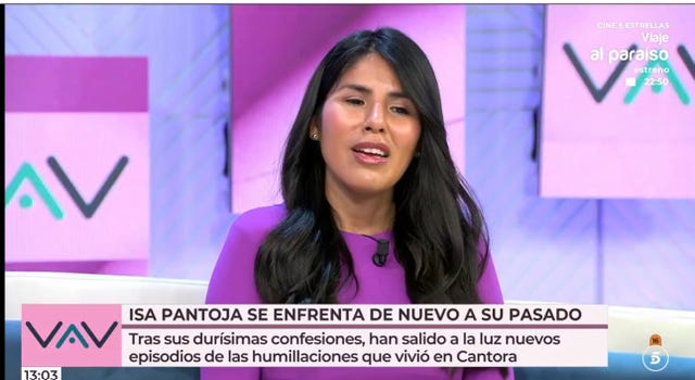 isa pantoja en vamos a ver