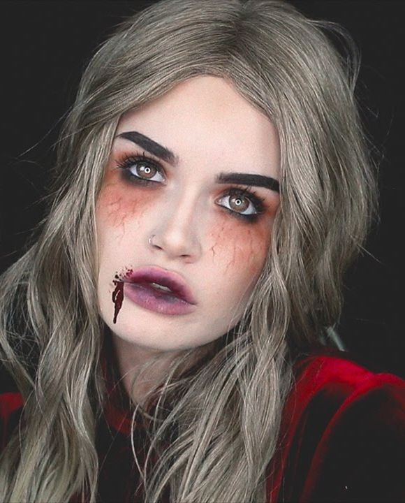 Pinterest  Halloween makeup witch, Vampire makeup halloween, Vampire makeup