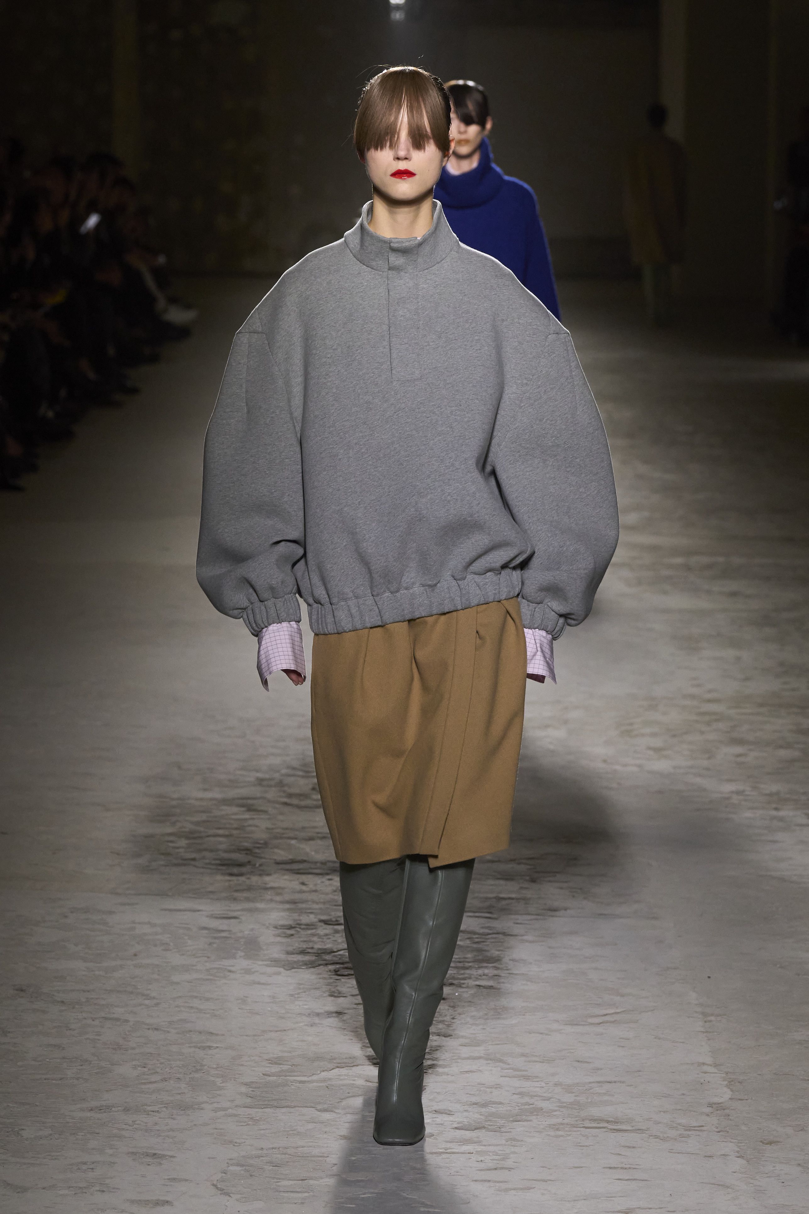 Runway *ドリス ヴァン ノッテン 24/25年AW オーバー ジャケット ドリス ヴァン ノッテン（DRIES VAN NOTEN）2024-25秋冬