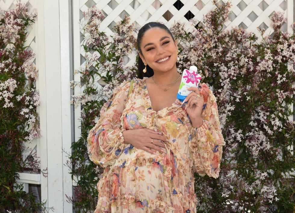 vanessa hudgens  oliver trevena celebrate caliwater kids launch with investors nikki reed, brooke burke and roselyn sanchez at the grove