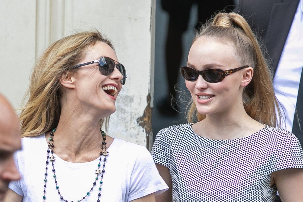 ​Vanessa Paradis con la figlia Lily-Rose Depp