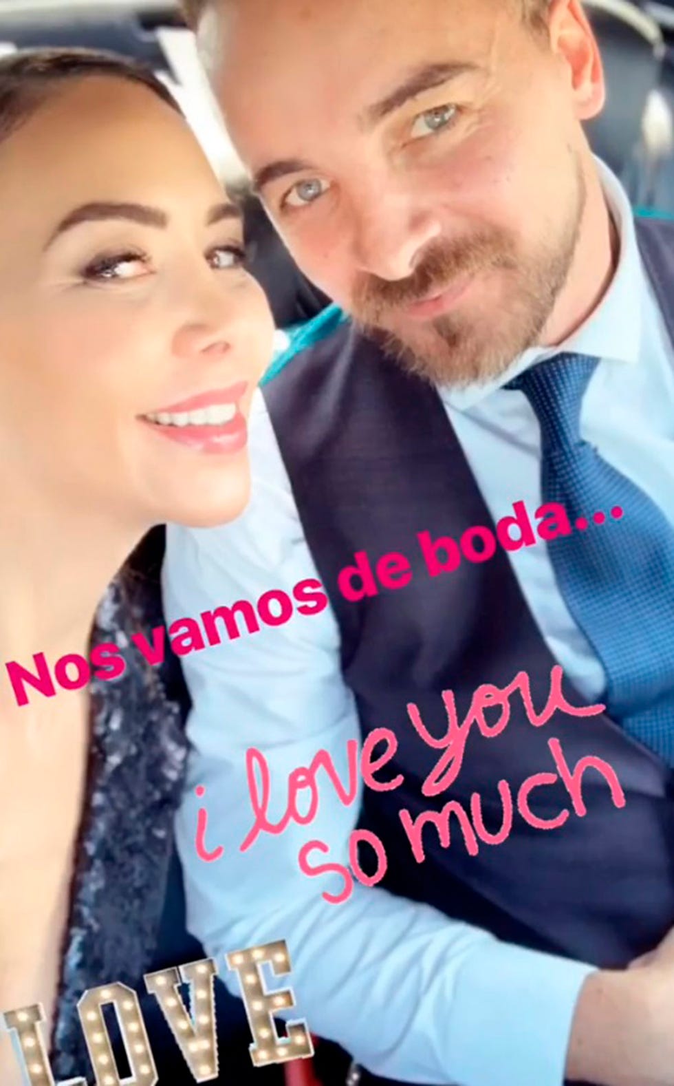 Vania Millán y Lorena Gómez coinciden en la boda de Sergio Ramos y Pilar Rubio