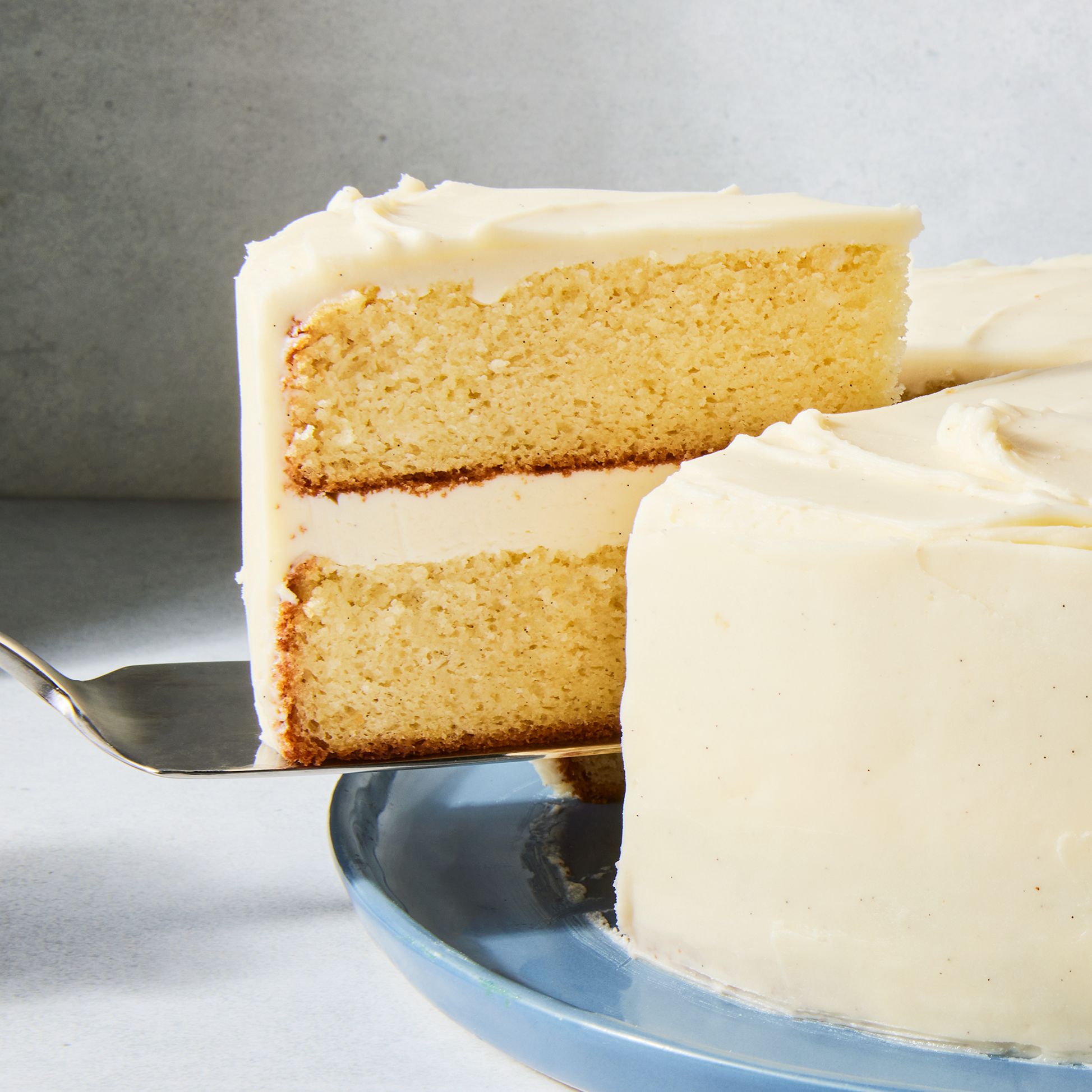 Moist Vanilla Cake Recipe From Scratch - Goodie Godmother