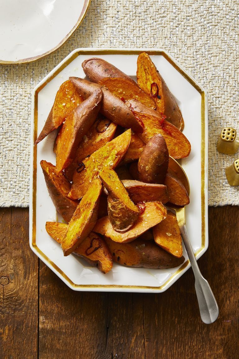 vanilla roasted sweet potatoes recipe