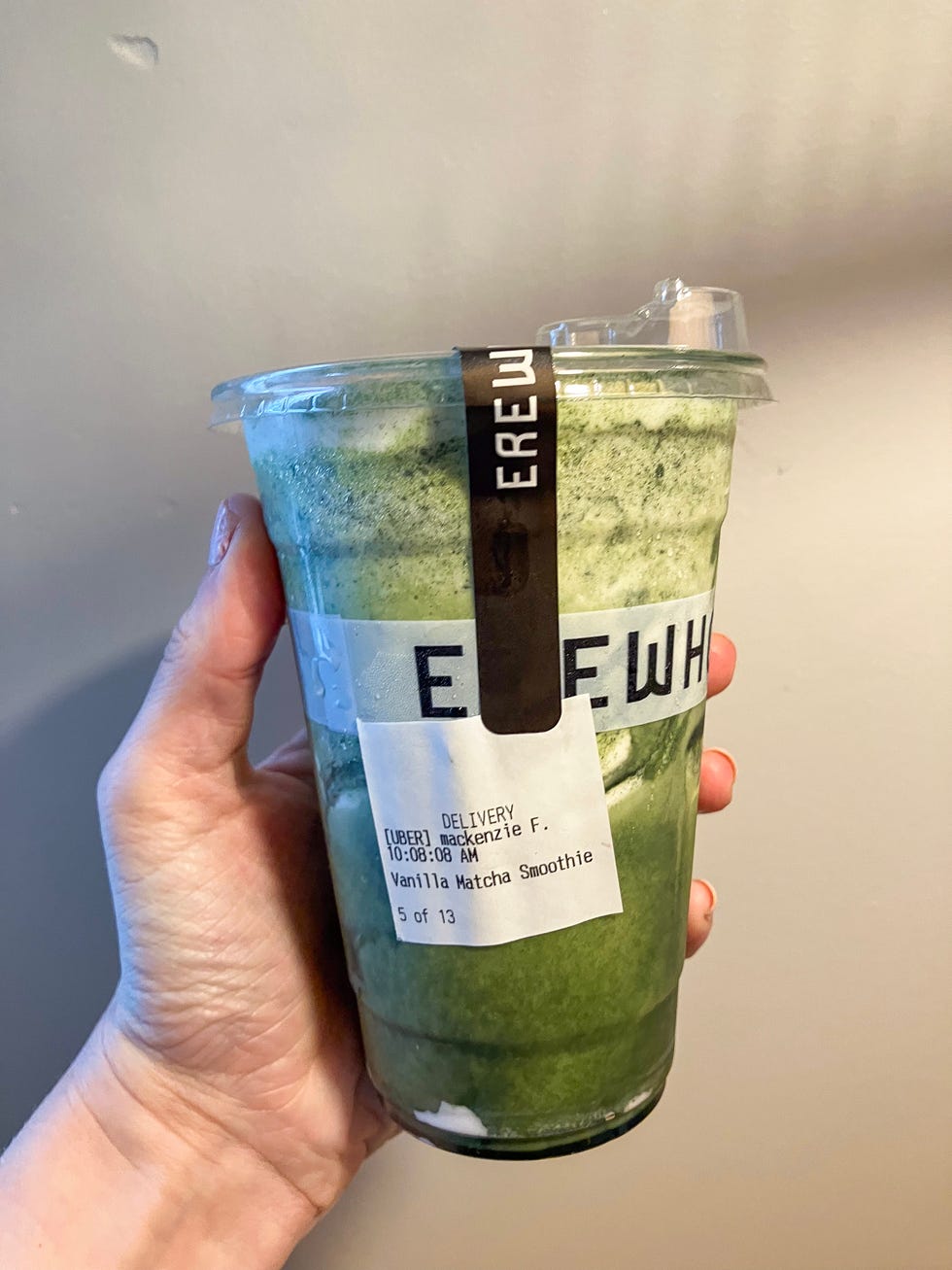Vanilla Matcha Erewhon Smoothie Vanilla Matcha Erewhon Smoothie
